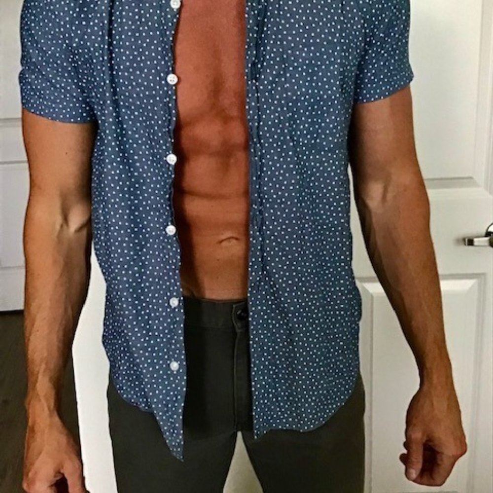 J. Crew Short Sleeve Dress Shirt